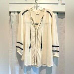 Good Hart boho top NWOT SZ L